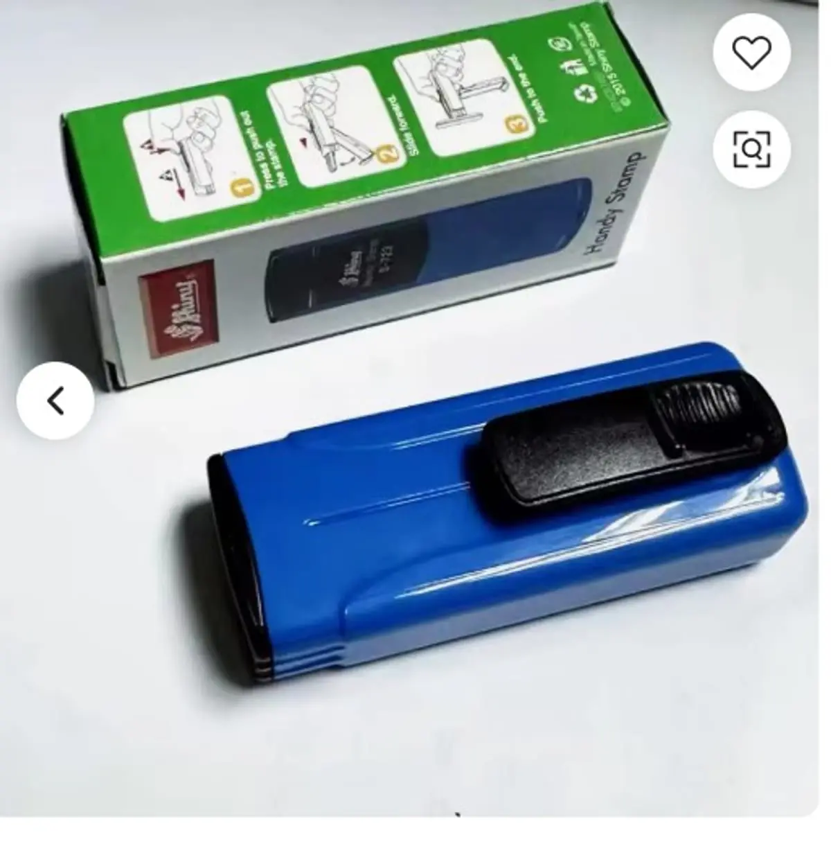 Pocket stamp Kenya — compact portable self-inking stamp Nairobi