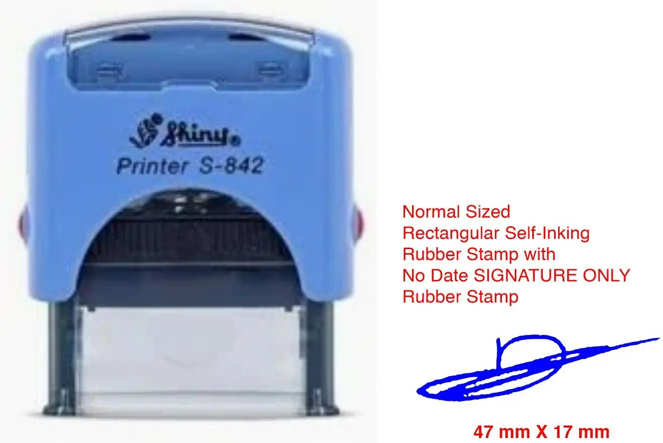 Signature stamp Kenya custom self-inking